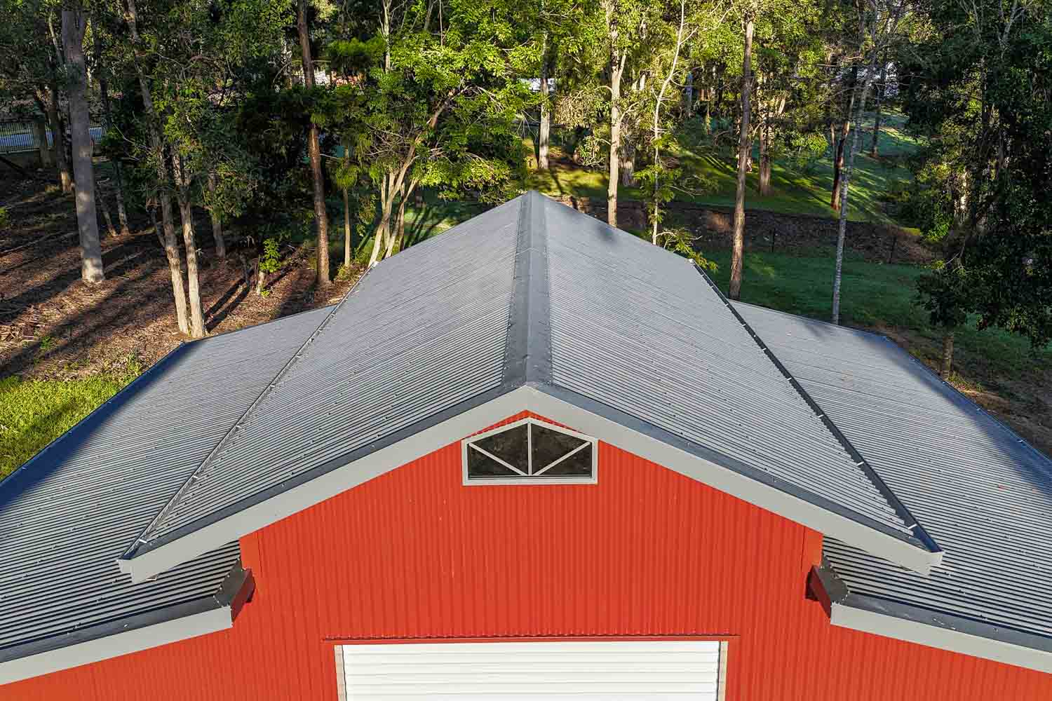 shed in Manor red and ironstone