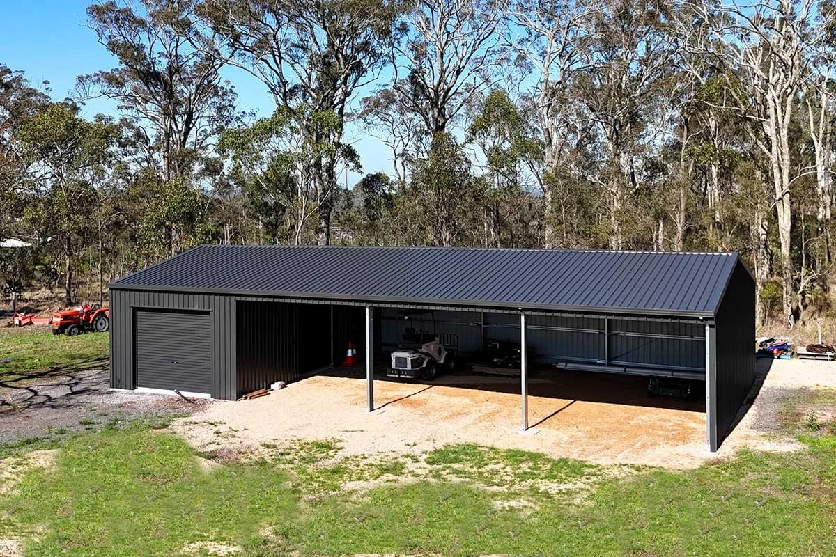 caravan shed depth