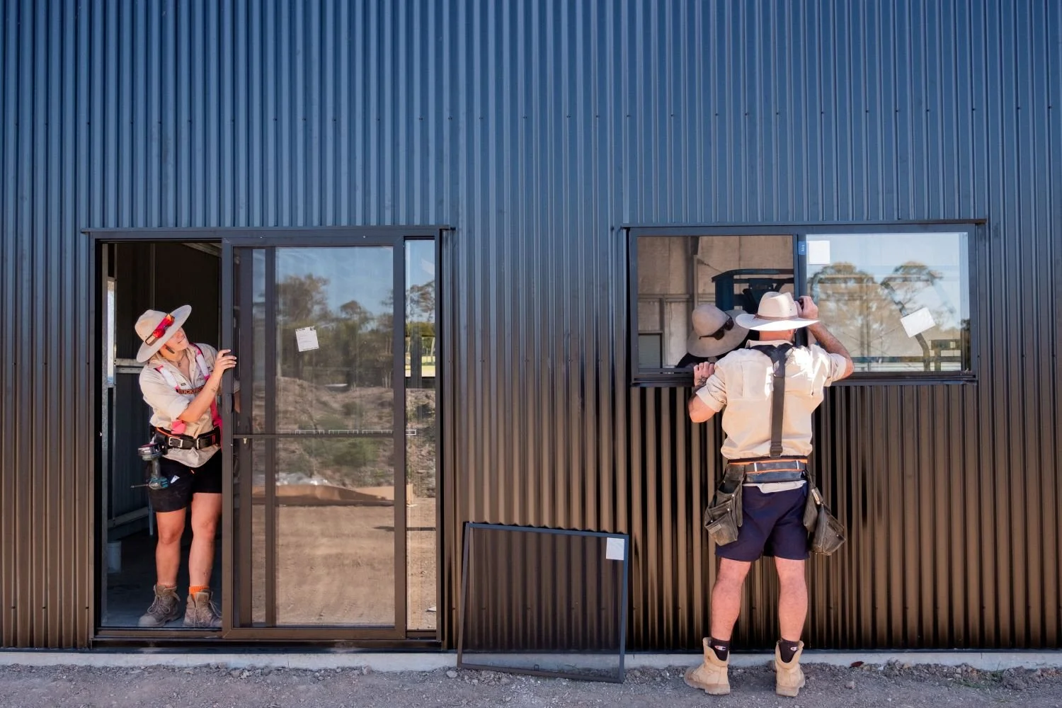 Larnec Personal Access Doors — Local Shed Suppliers