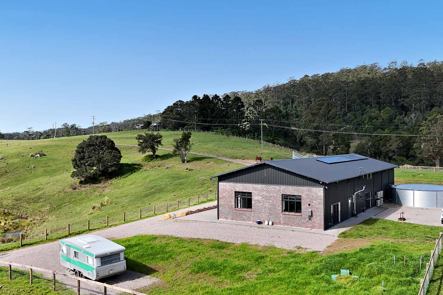 shed with mezzanine