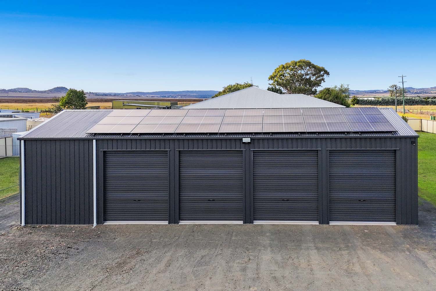 bluescope steel shed