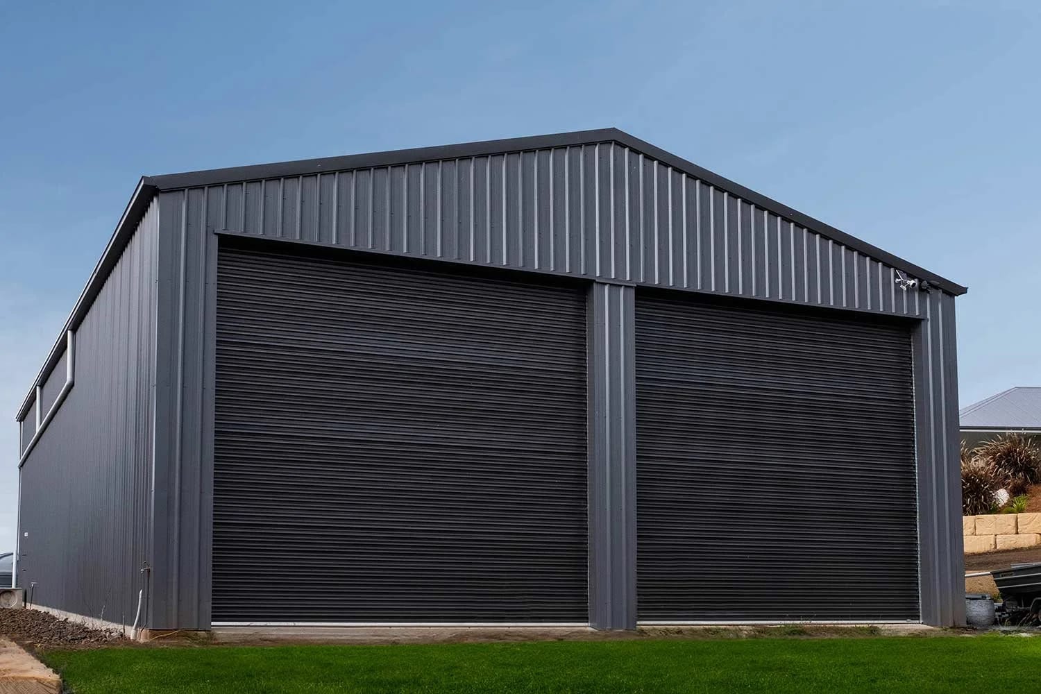 A Shed with the  Looks — A Double Garage in Hodgson Vale