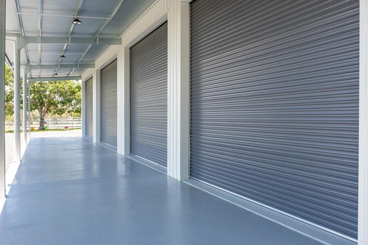 Seven Roller Doors — A Fully-Custom Toowoomba Farm Shed