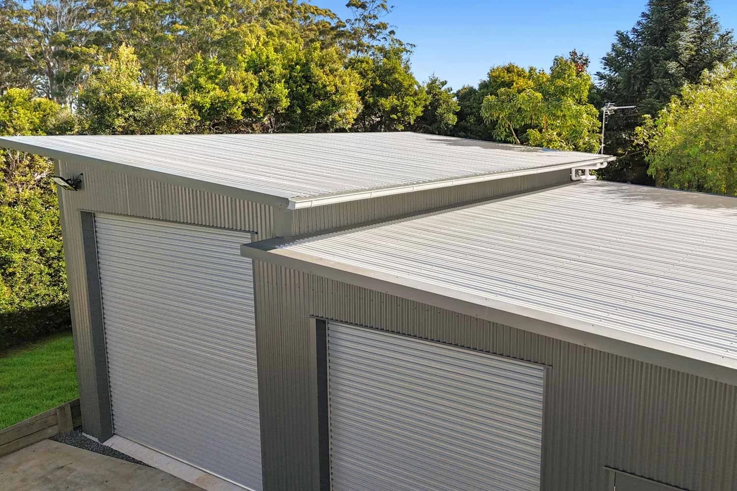 Double Skillion Roof — A Happy Toowoomba Shed Owner