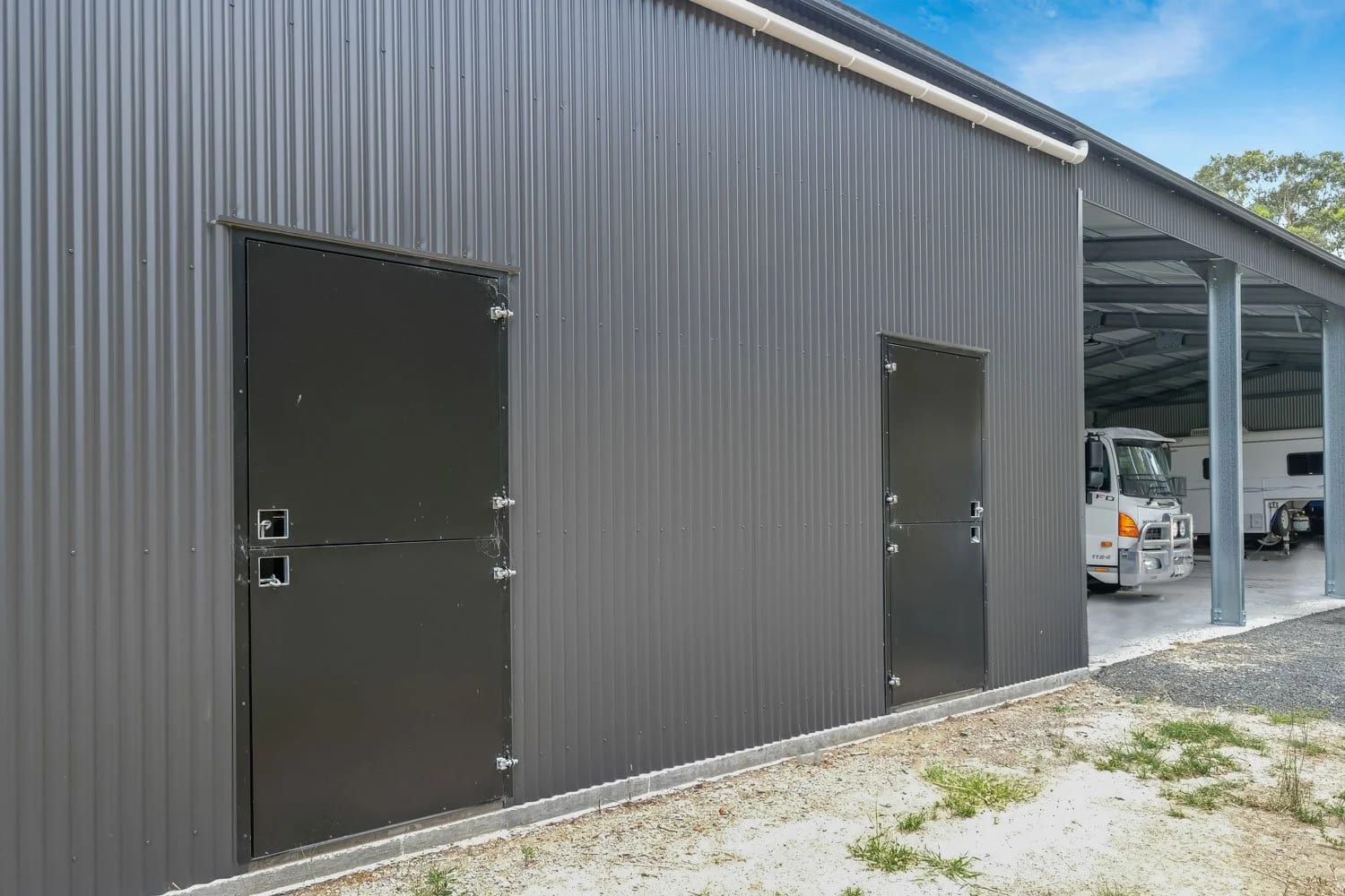 Open Bay Design — A Large Goombungee Farm Shed