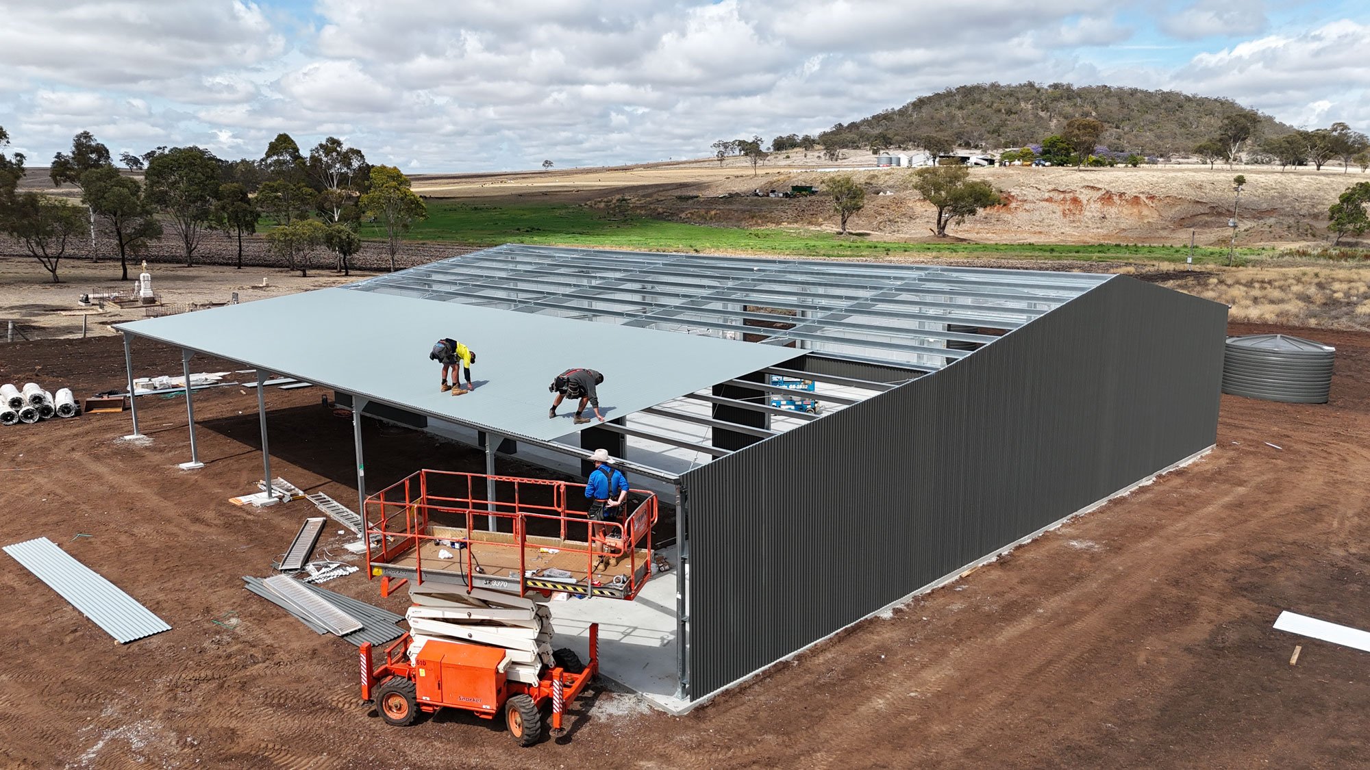 A New Farm Shed in Greenmount
