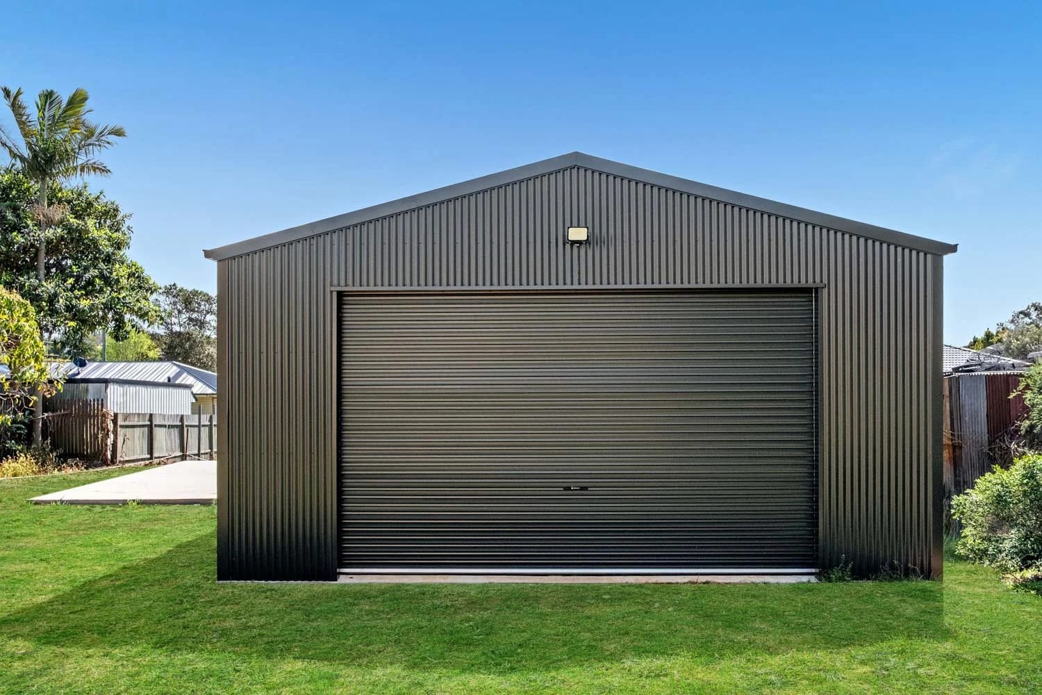 More Space Means More Flexibility — A Newtown Steel Garage Shed