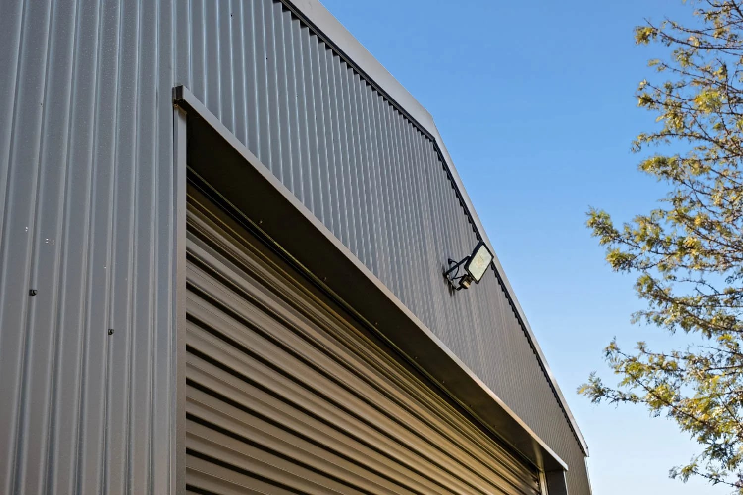 Colorbond® Cladding and Roof — A Newtown Steel Garage Shed