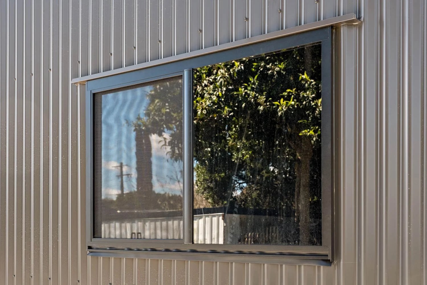 Bradnams Window — A Newtown Steel Garage Shed