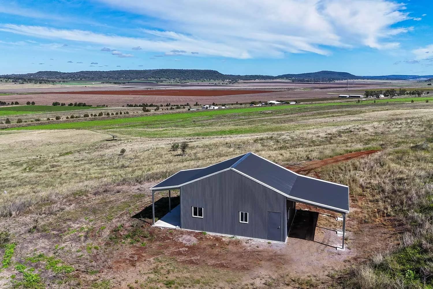 Drive-Through Lean-To — A Quaint Farm Shed in Cambooya