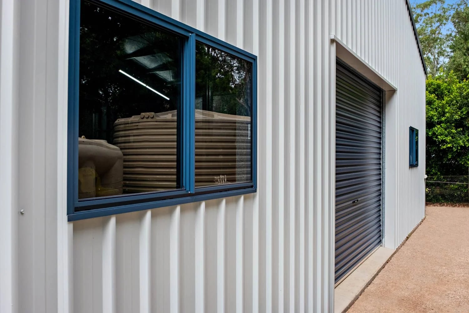 Colorbond® Roof and Cladding — A Toowoomba Workshop Shed