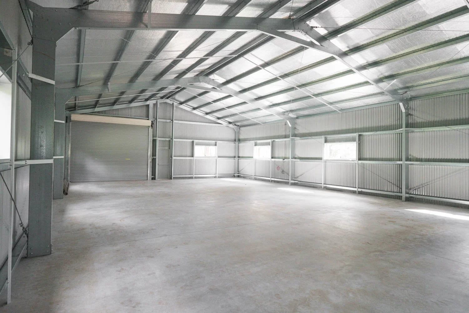 Massive Shed Footprint — Acreage Shed Complements Country Life