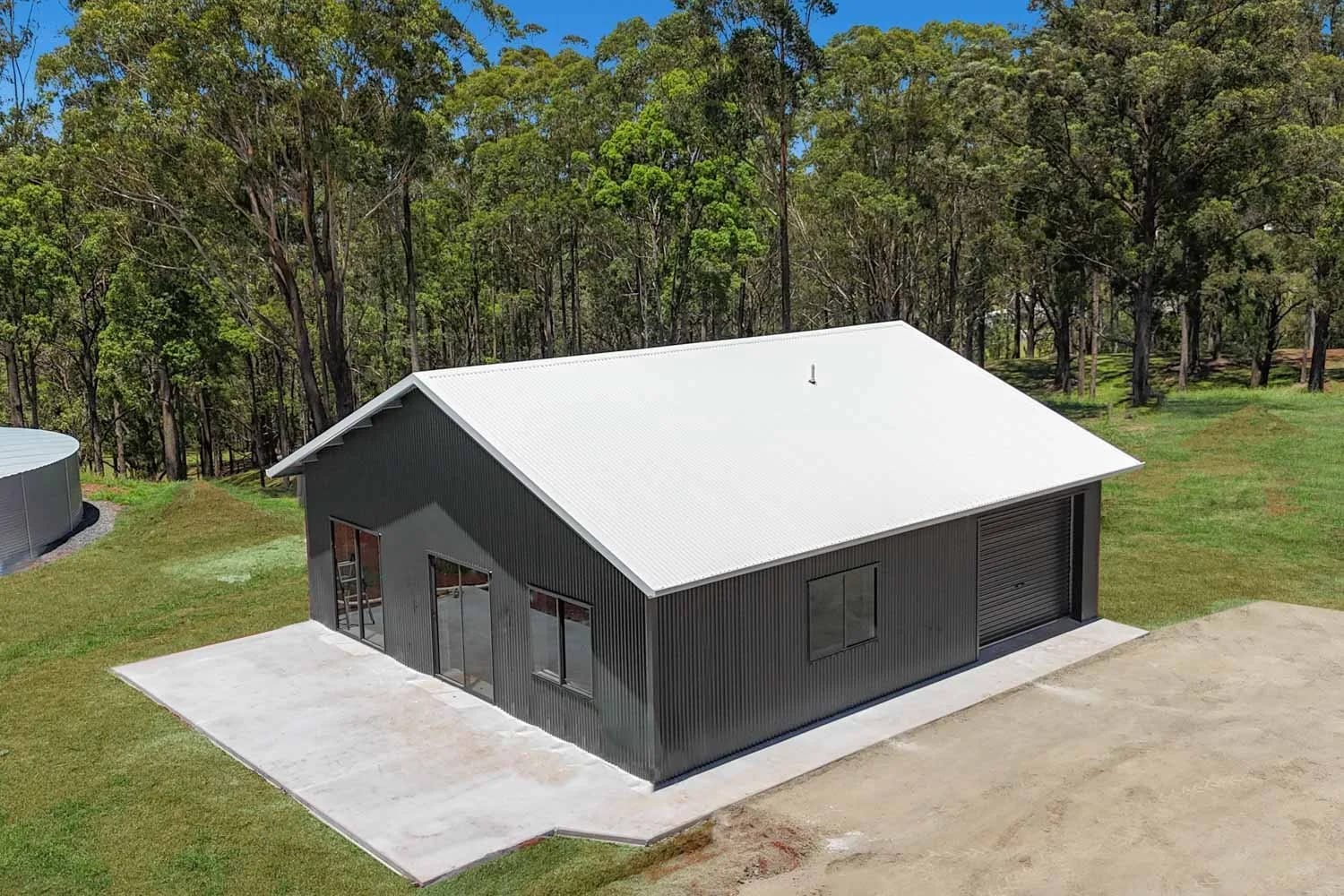 Strong Concrete Slab — Acreage Shed in Toowoomba