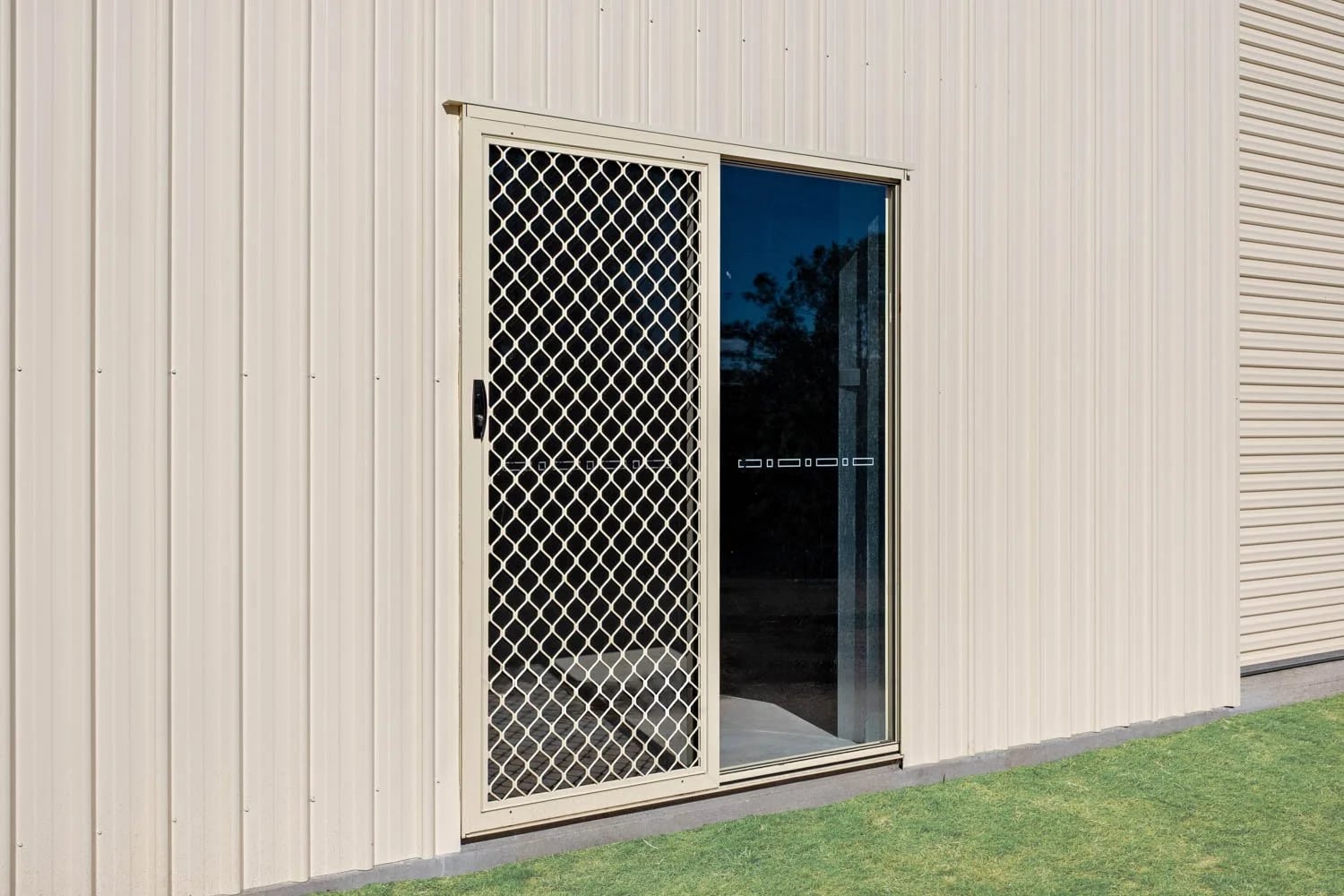 Sliding Glass Door — An American Barn in the Australian Country