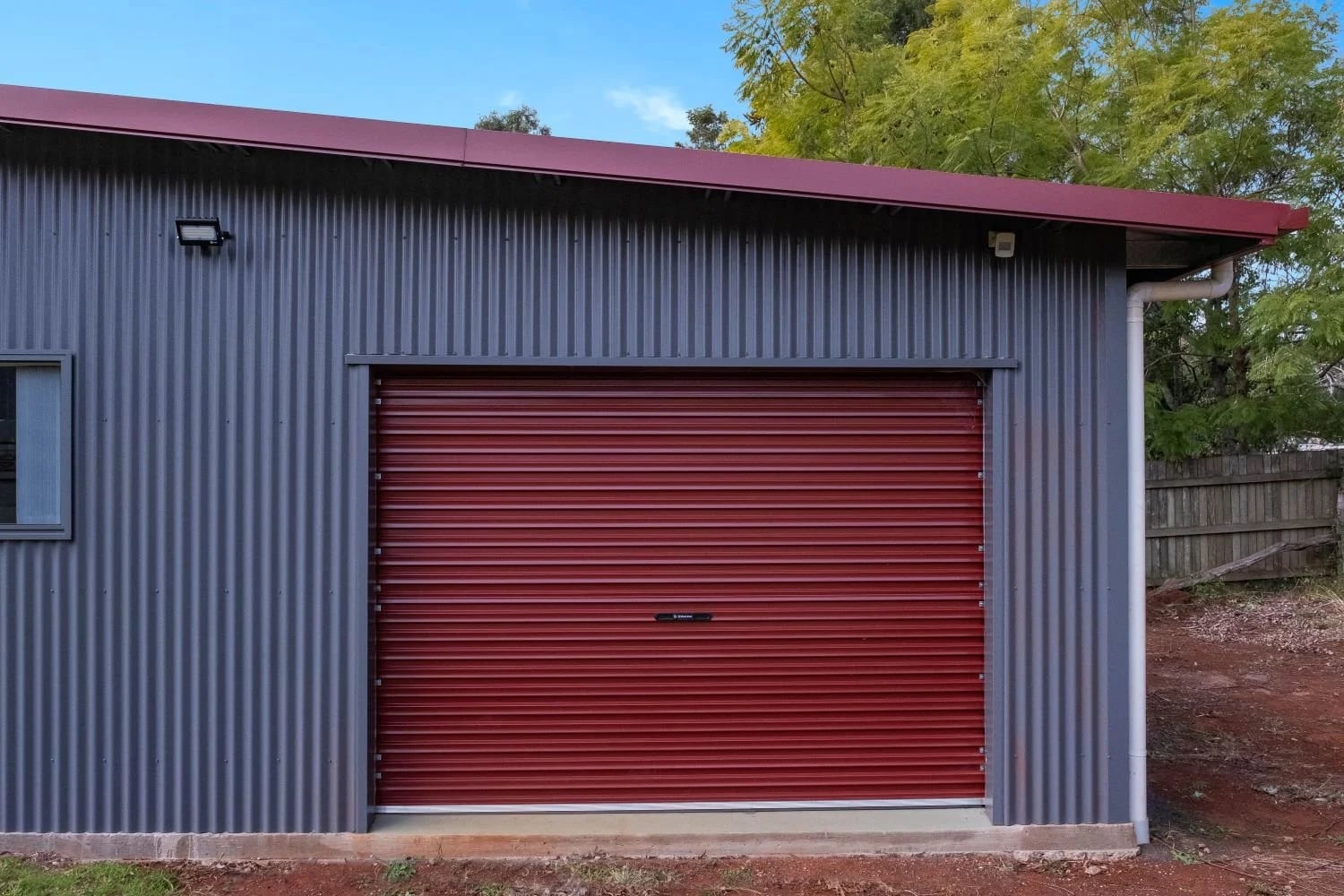 Roller Door Access — An Artist’s Studio Shed
