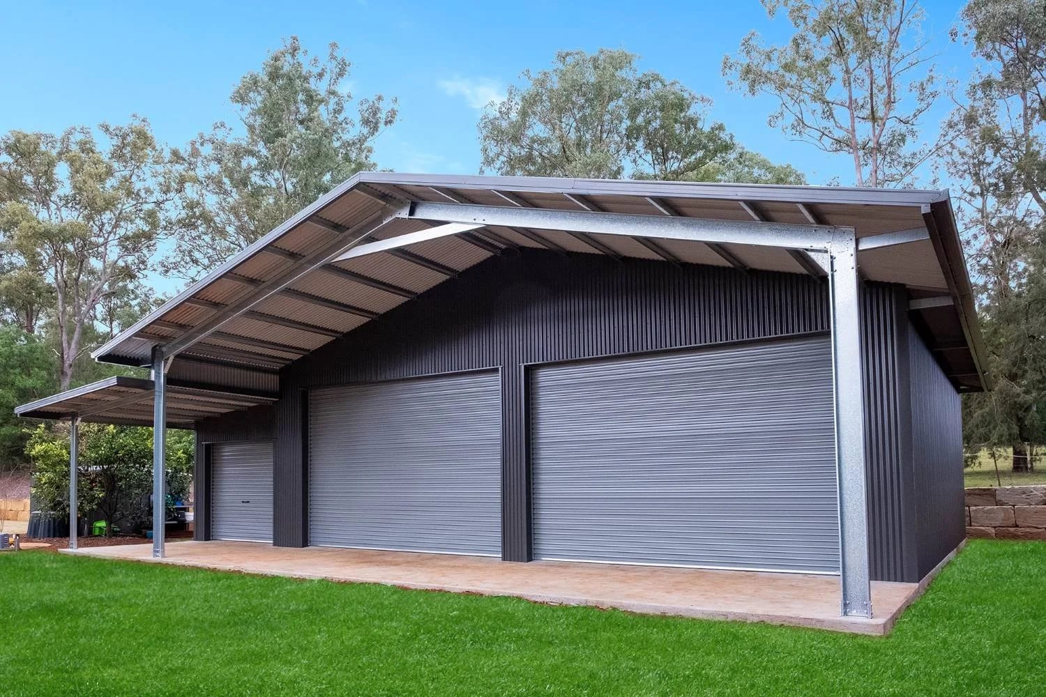 Custom Shed Roof Design — A Beauty of a Cabarlah Shed