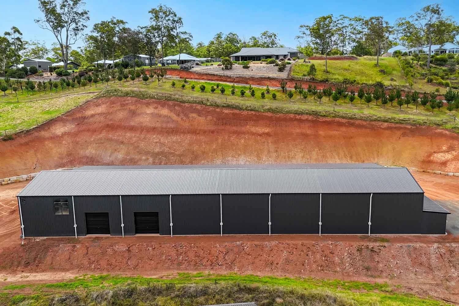 A Truly Large Shed Footprint — A Big Cabarlah Shed Built to Work
