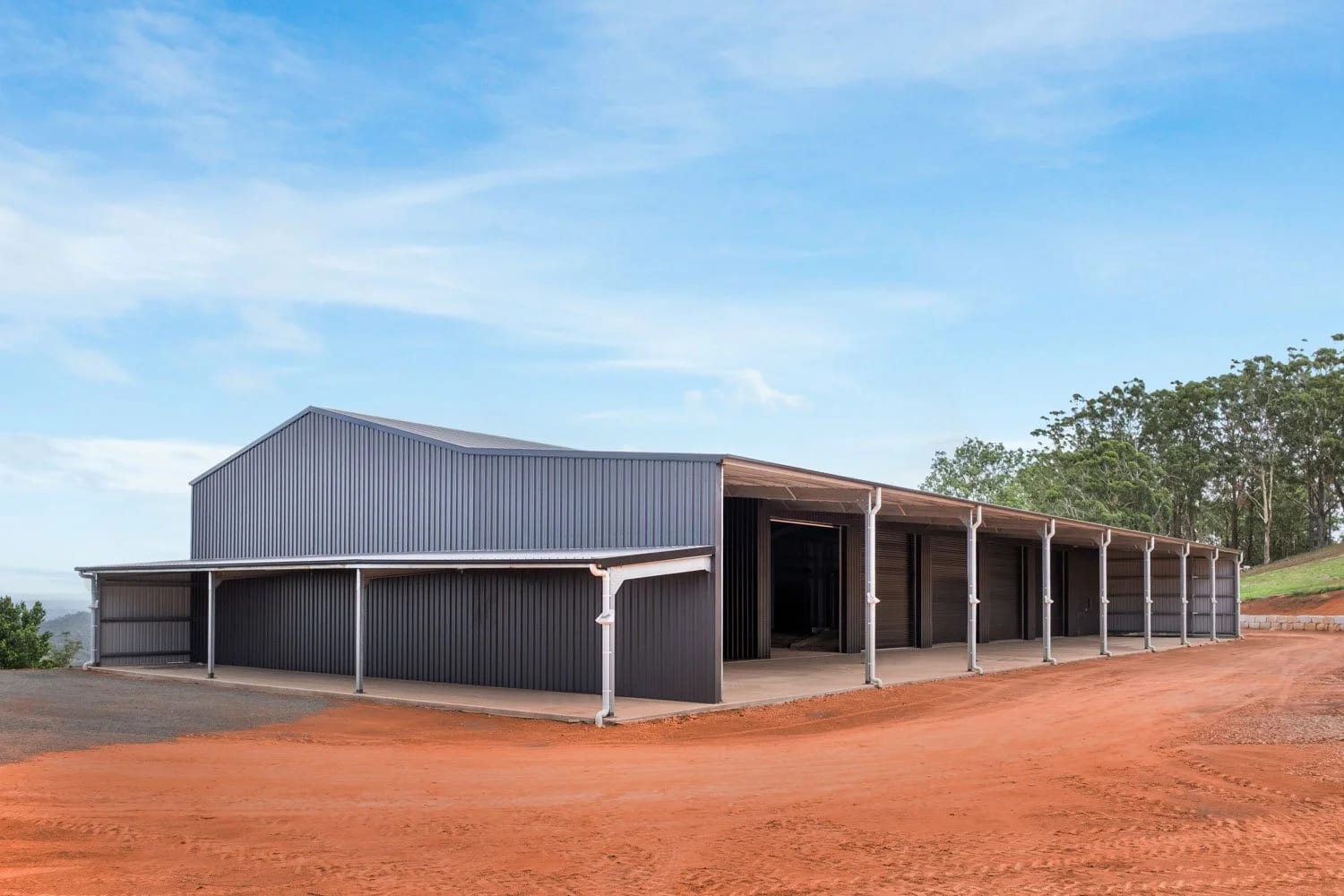 Soaring Internal Height — A Big Cabarlah Shed Built to Work