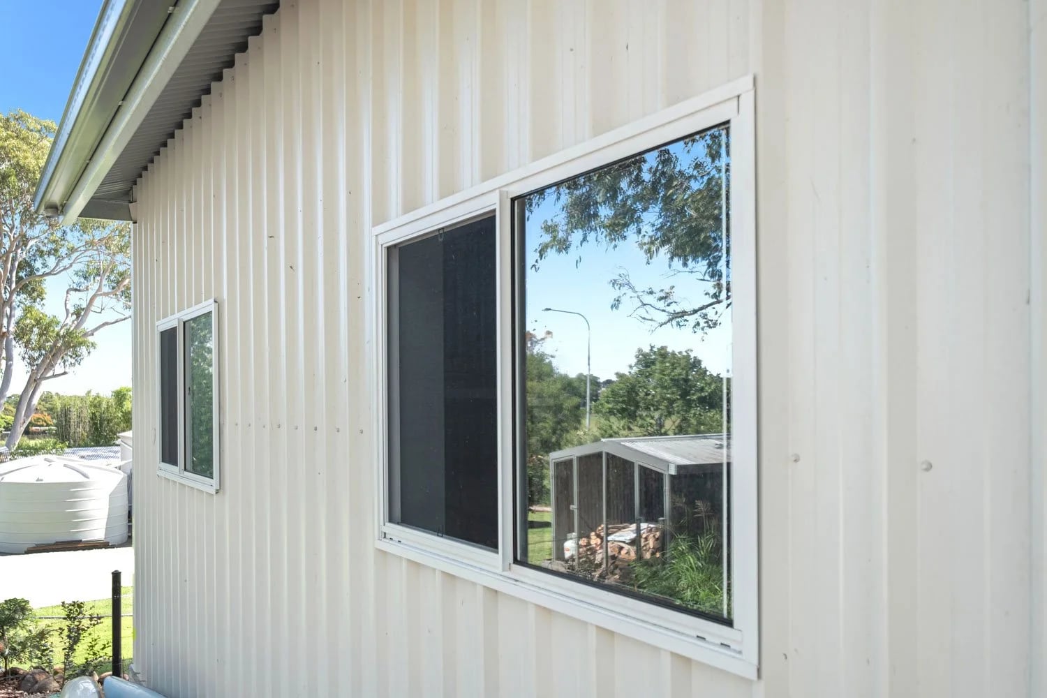 Custom Windows — Classy Cawdor Shed