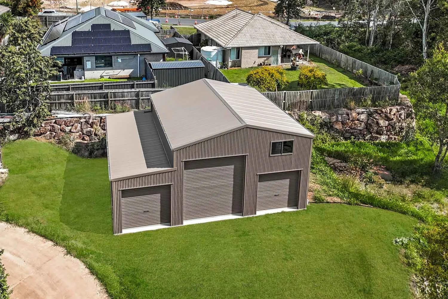 Large Shed Footprint — Custom Fernvale Shed