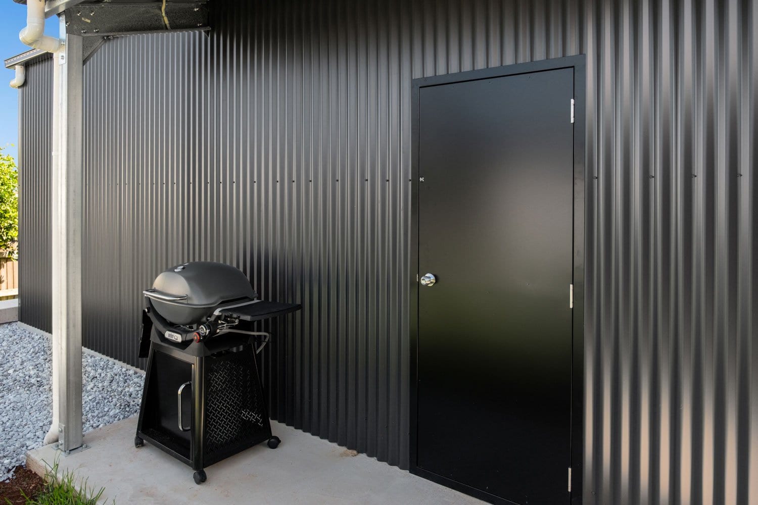 Larnec PA Door — Custom Highfields Backyard Shed