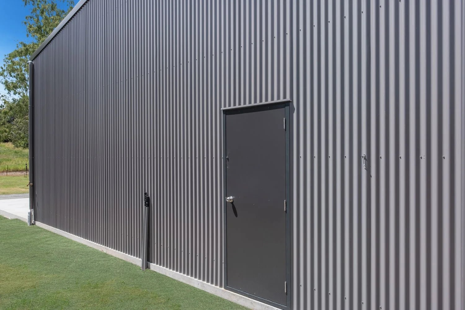 Two Larnec PA Doors — A Custom Workshop Shed in Brassall