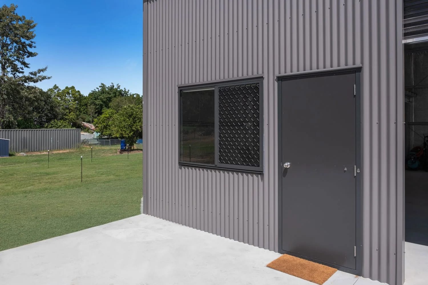 Sliding Glass Windows — A Custom Workshop Shed in Brassall