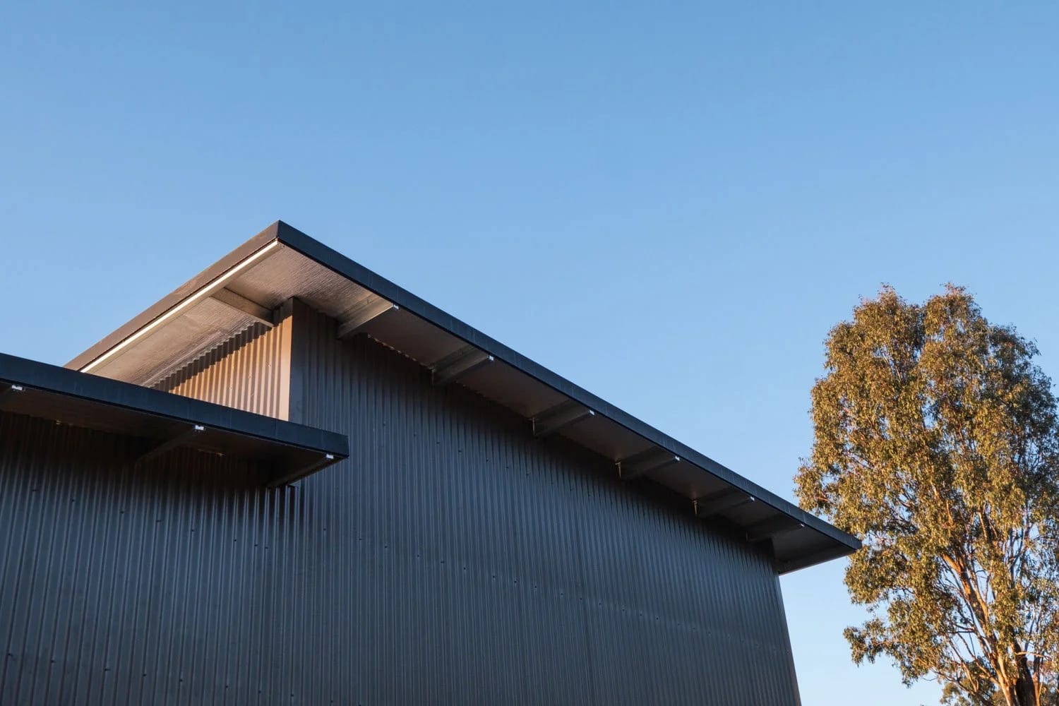 Skillion Roof — Double Skillion Garage in Fernvale