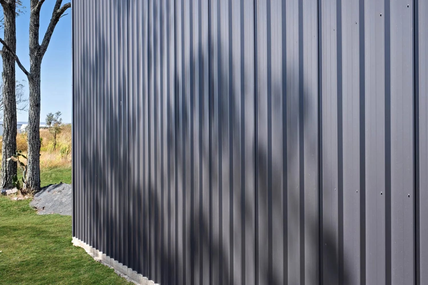 Colorbond® Roof and Cladding — A Mt Rascal Double Skillion Shed