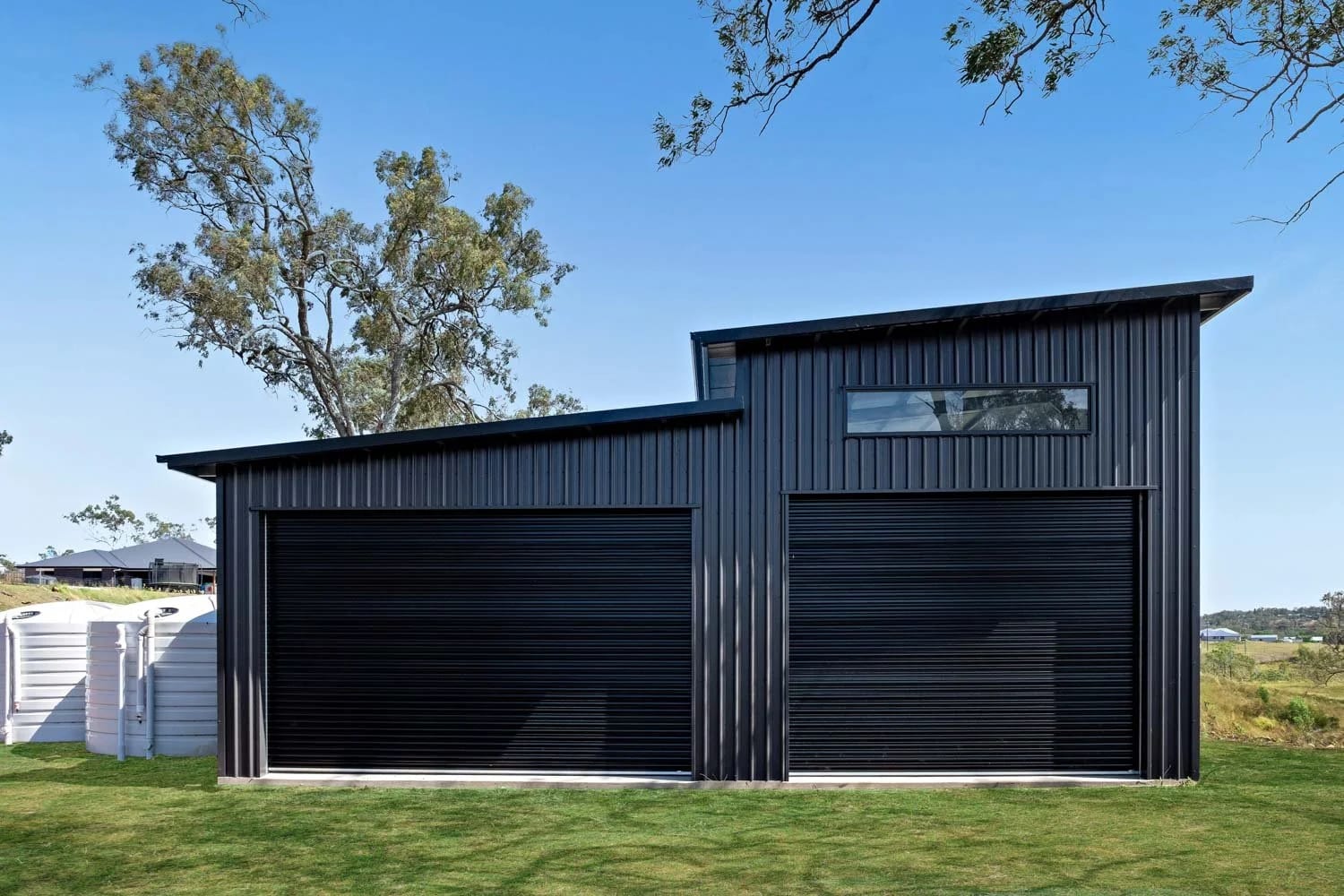 Strong Concrete Slab — A Mt Rascal Double Skillion Shed