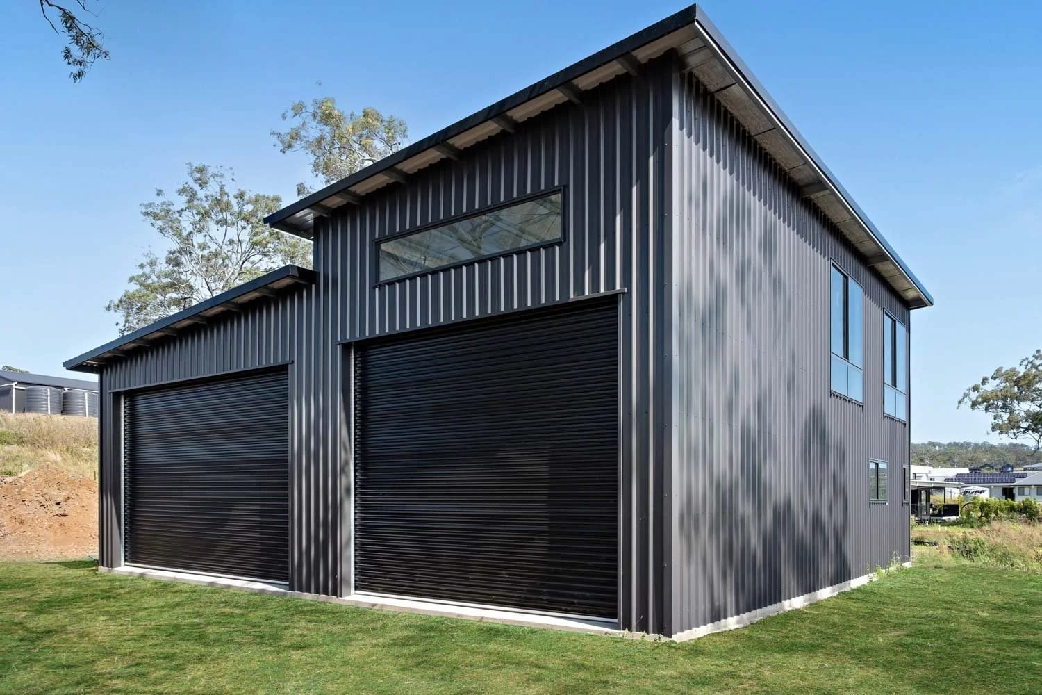 Expert Construction by Toowoomba Shed Builders — A Mt Rascal Double Skillion Shed