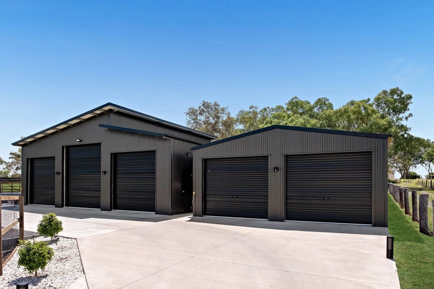 Larnec Personal Access Door — Dual Acreage Sheds in Pittsworth