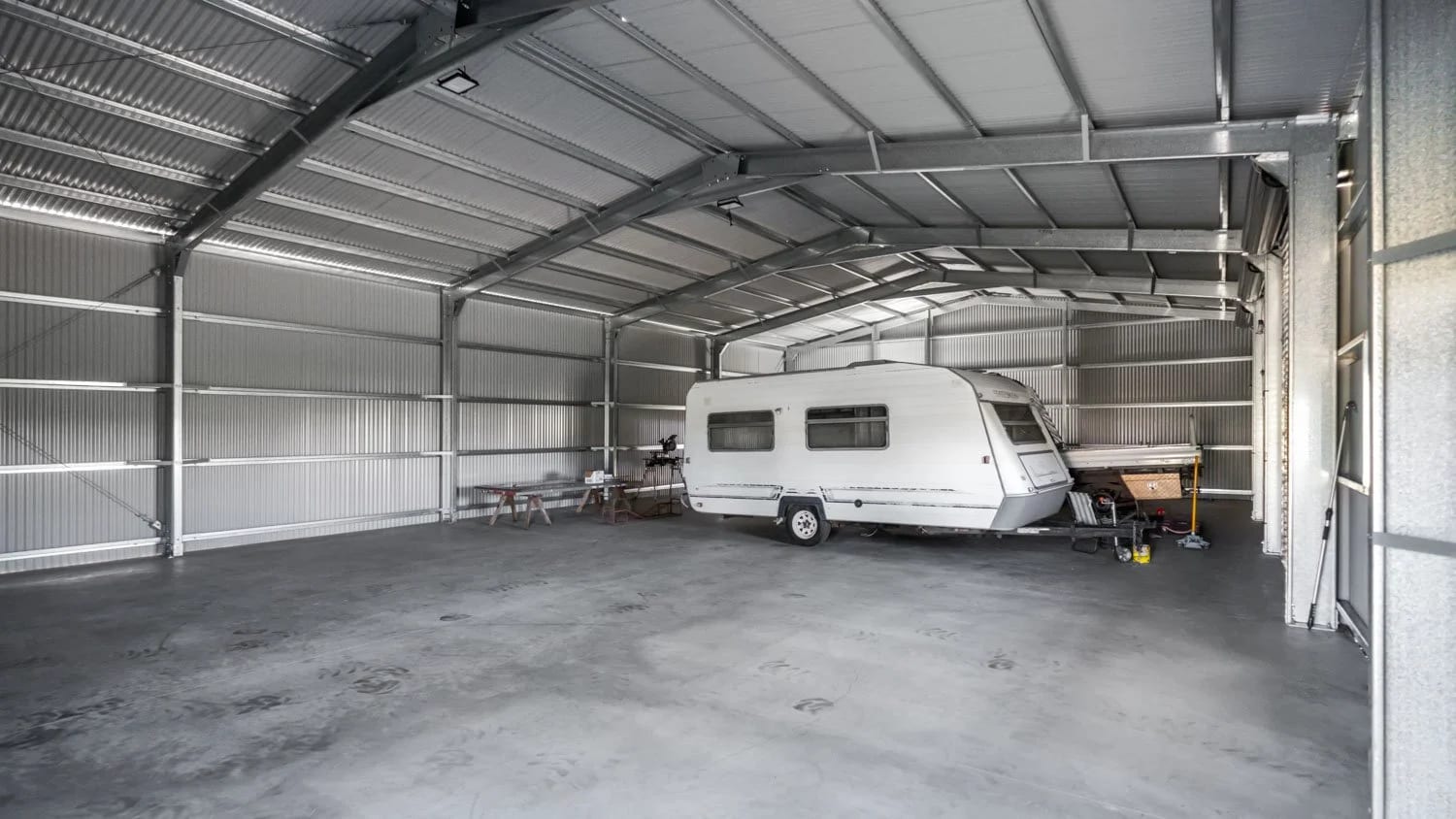 Large Verandah — A Farm Shed in Westbrook