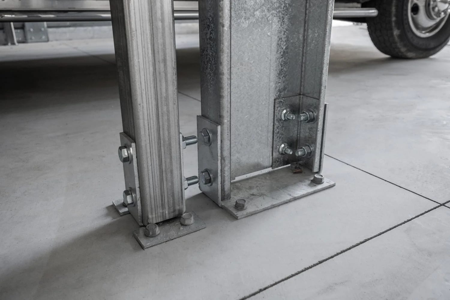 Extra Thick Brackets — A Mighty Double Skillion Shed