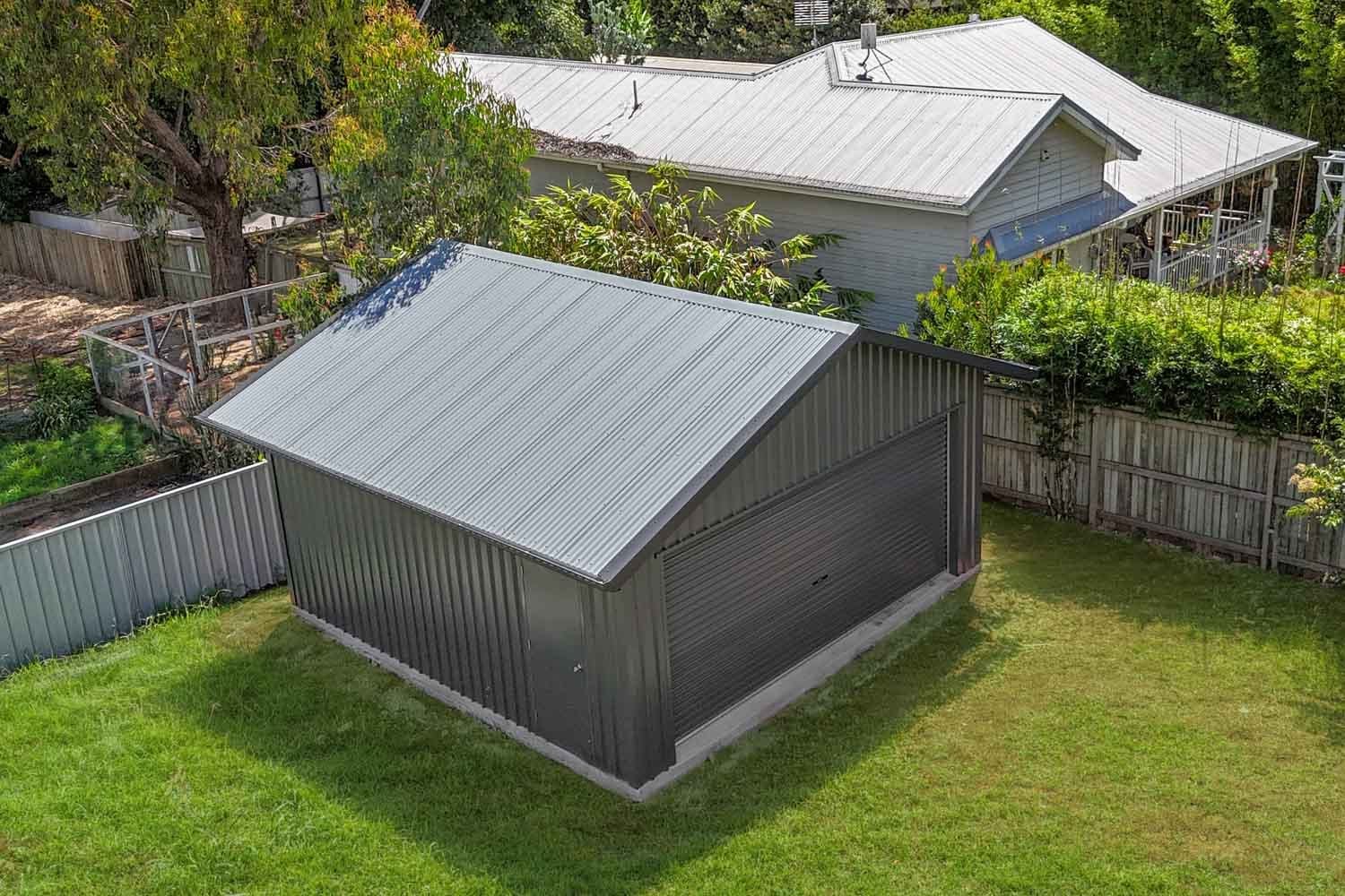 Shed Dimensions — A Hampton Garage Shed