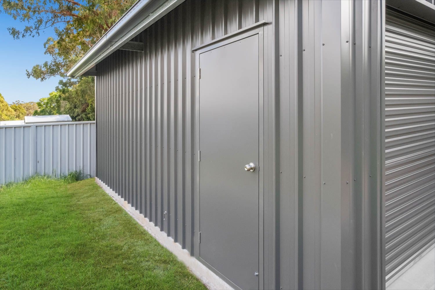 Larnec PA Door — A Hampton Garage Shed
