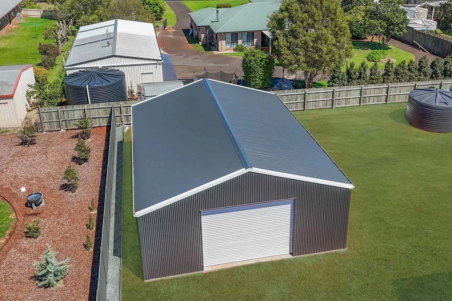 Room for Work and Storage — Toowoomba Custom Shed Turning Heads
