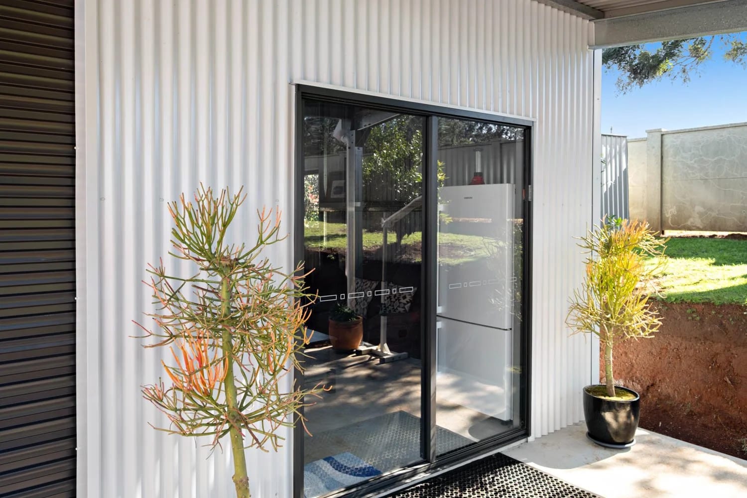 Sliding Glass Door — Highfields Lifestyle Shed