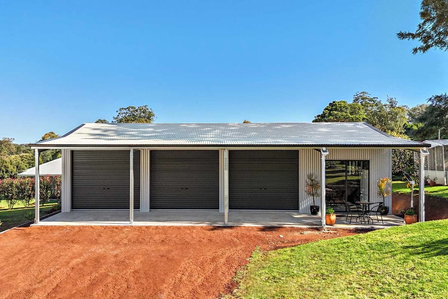 BlueScope Steel Frame — Highfields Lifestyle Shed