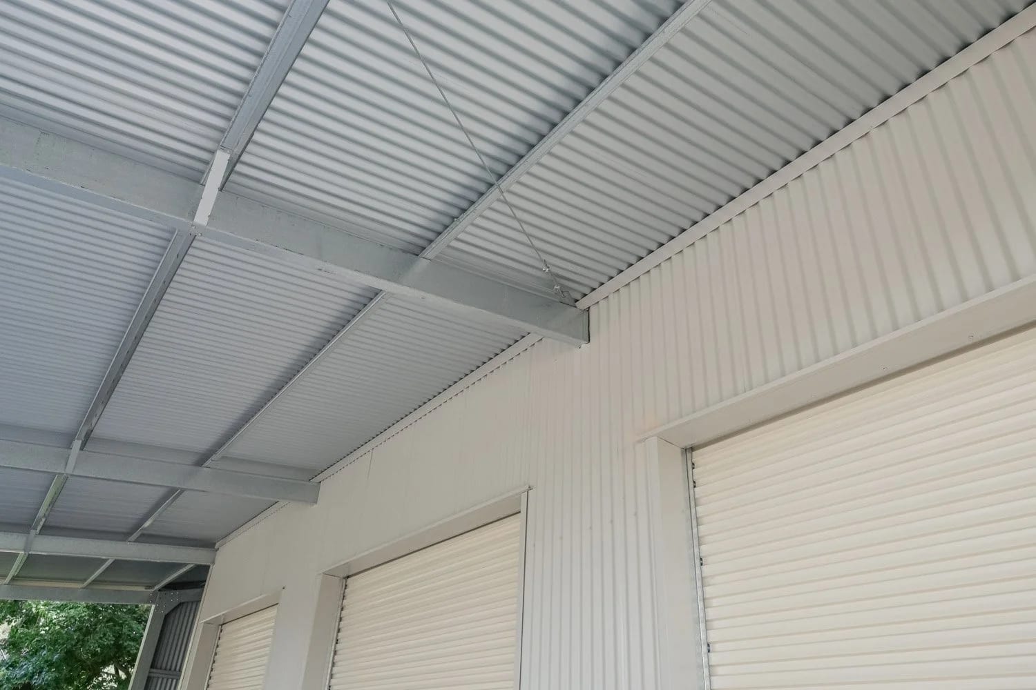 COLORBOND® Cladding — Rock Solid Highfields Workshop Shed