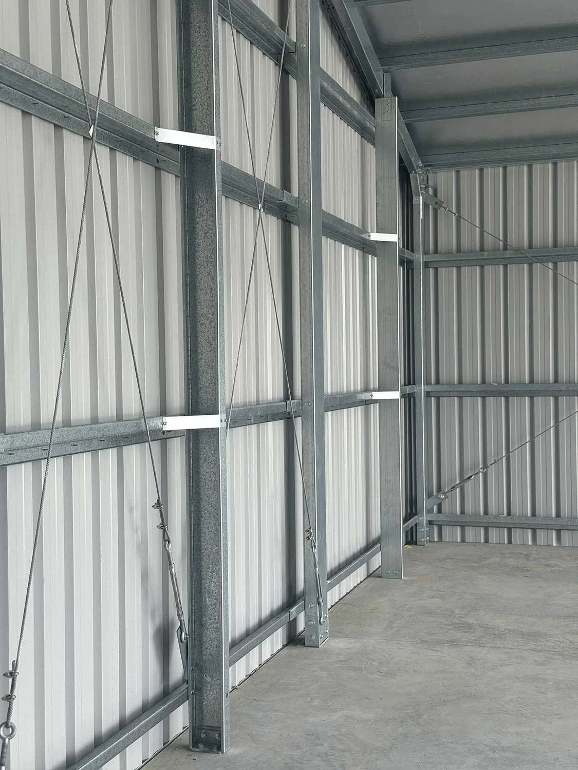 Quality Steel, Superior Construction — Inside a Stockman Shed