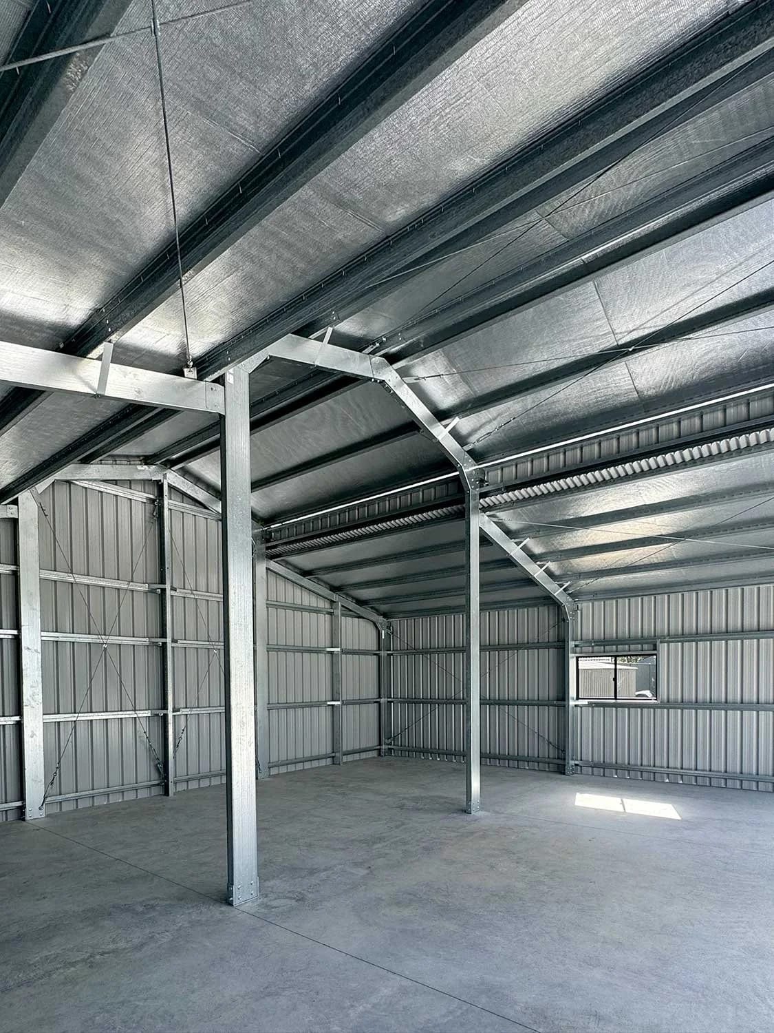 Quality Steel, Superior Construction — Inside a Stockman Shed