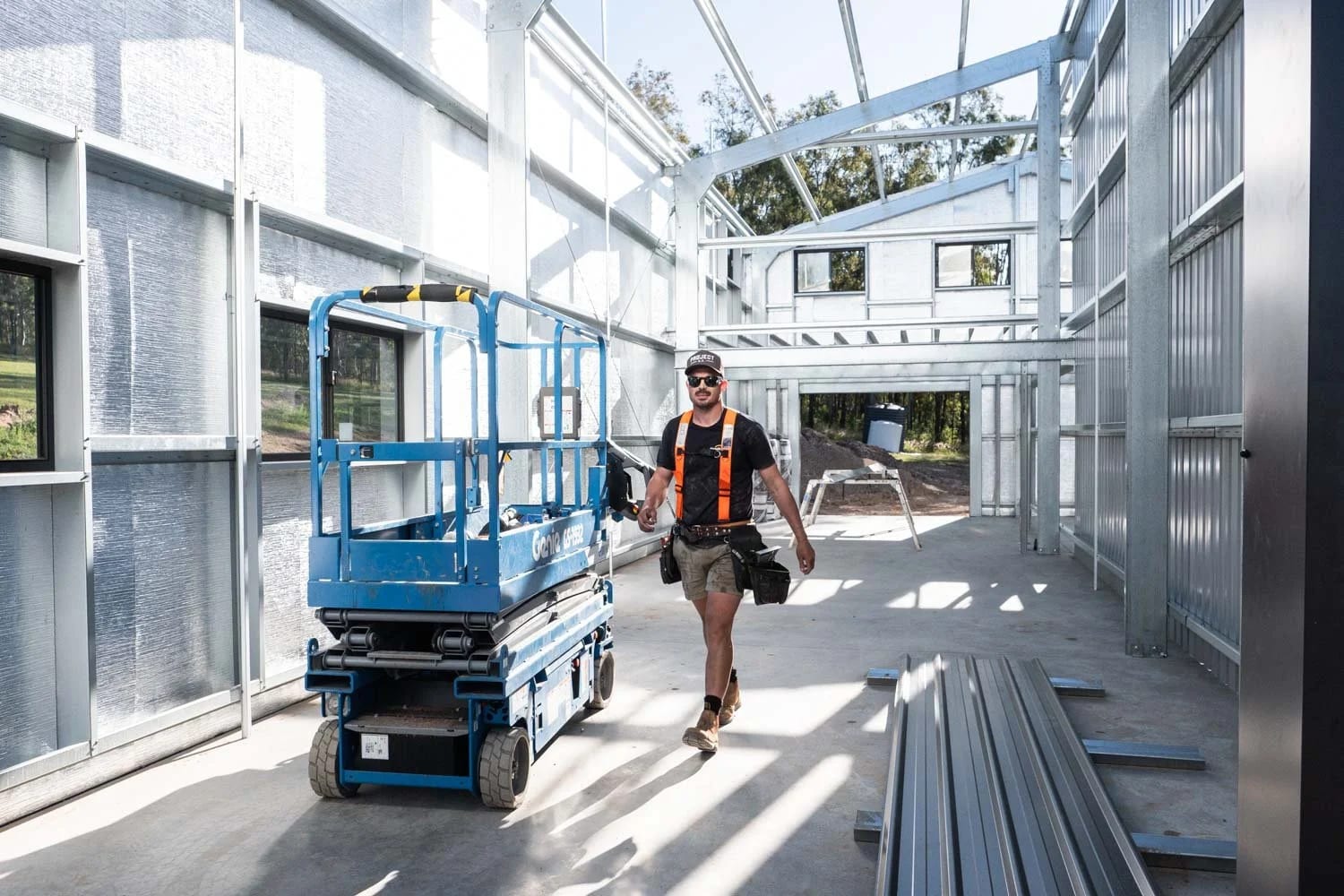 BlueScope Steel Frame — Inside our Latest Withcott Shed Project