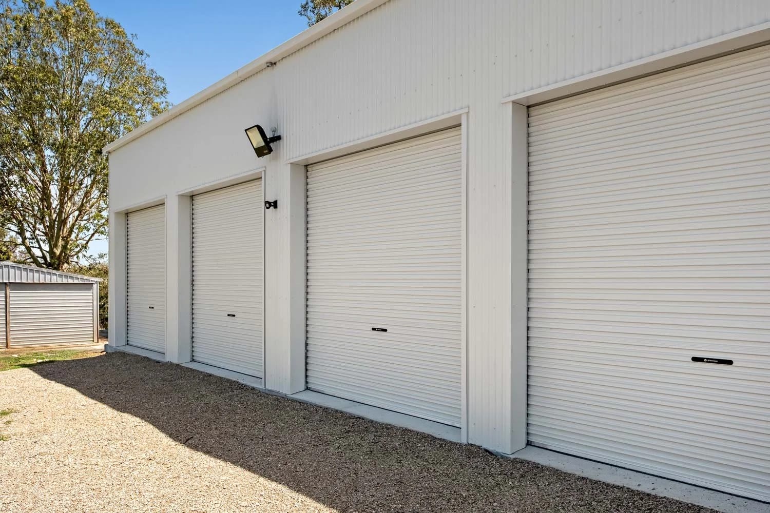 Four Large Roller Doors — Ipswich Shed Goes Big on Space