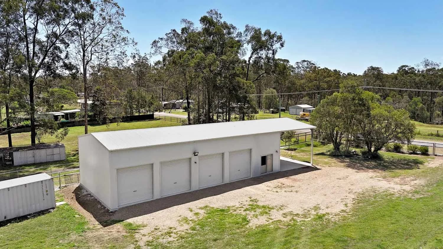 Colorbond® Cladding and Roof — Ipswich Shed Goes Big on Space