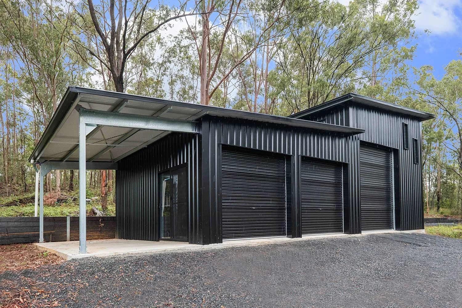 Covered Verandah — Jimboomba Shed in ‘Night Sky’