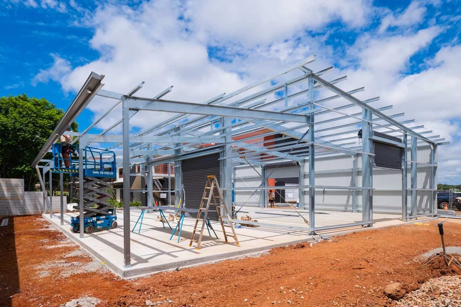 The Awning Add-On — A New School Shed for Highlands Christian College