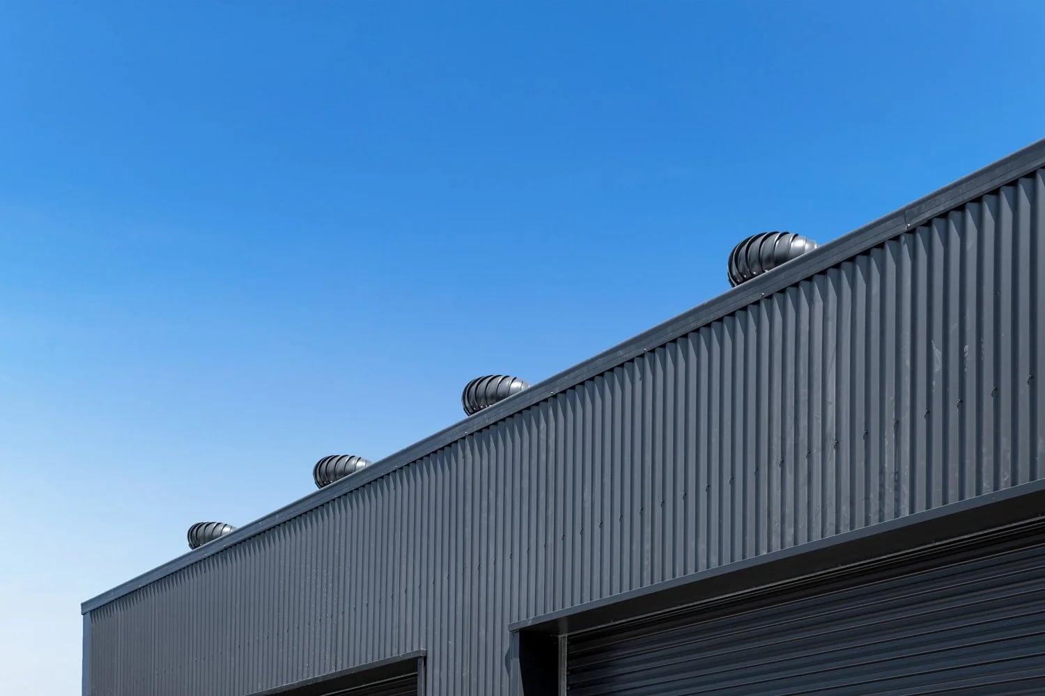 Skillion Roof — Skillion Shed with Multiple Entries