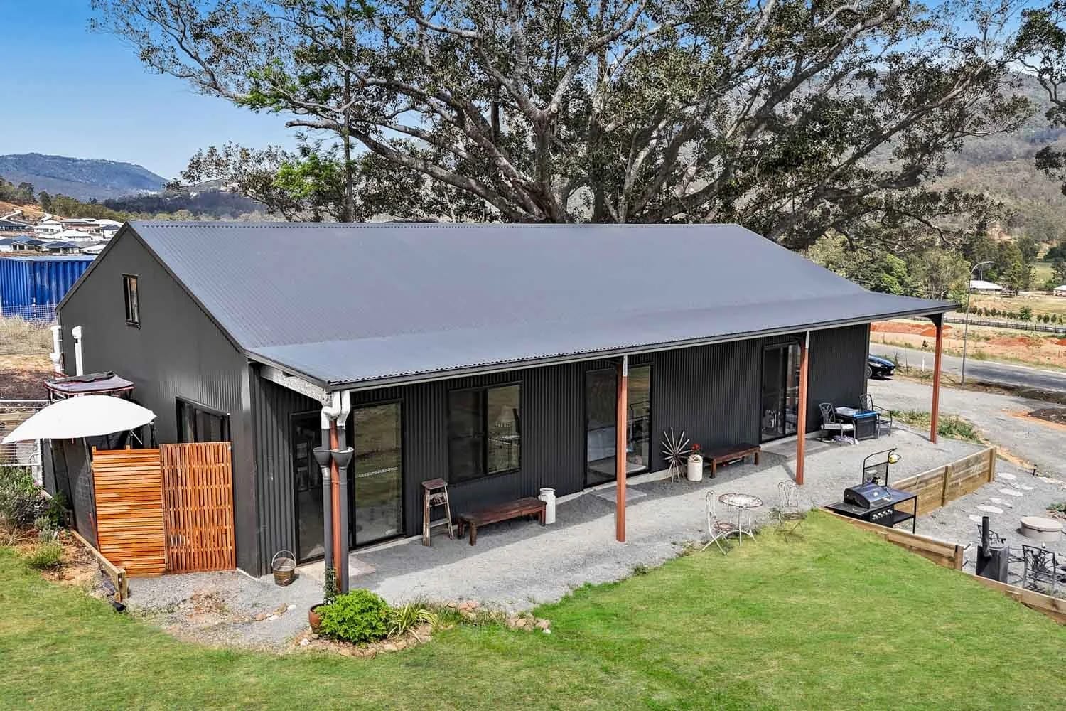 Decent Footprint — Lifestyle Shed in a Rural Setting