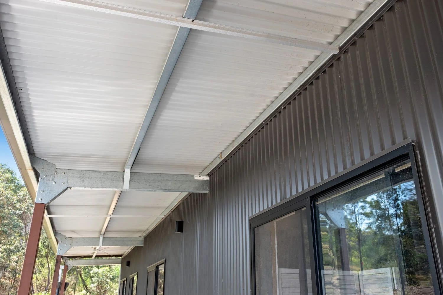 BlueScope Steel Frame — Lifestyle Shed in a Rural Setting